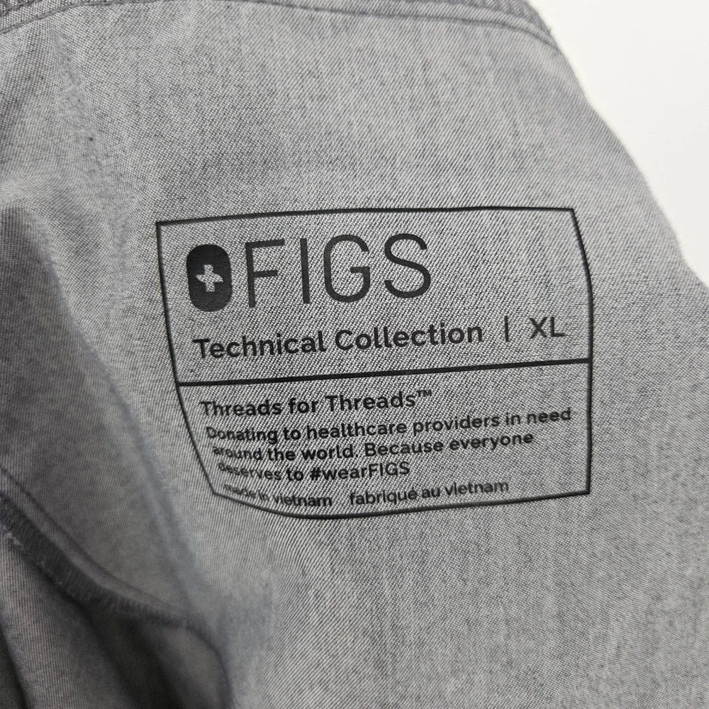 Figs Scrub Pants‎ Mens XL Tansen Graphite Jogger Nurses Healthcare Uniforms